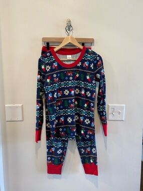 Hanna Andersson Women's Pajama Set Medium Gnome Sweet Gnome organic cotton